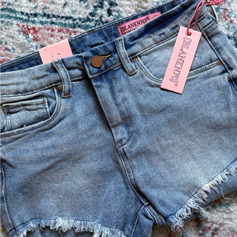 Girls Denim Cutoff Shorts NWT